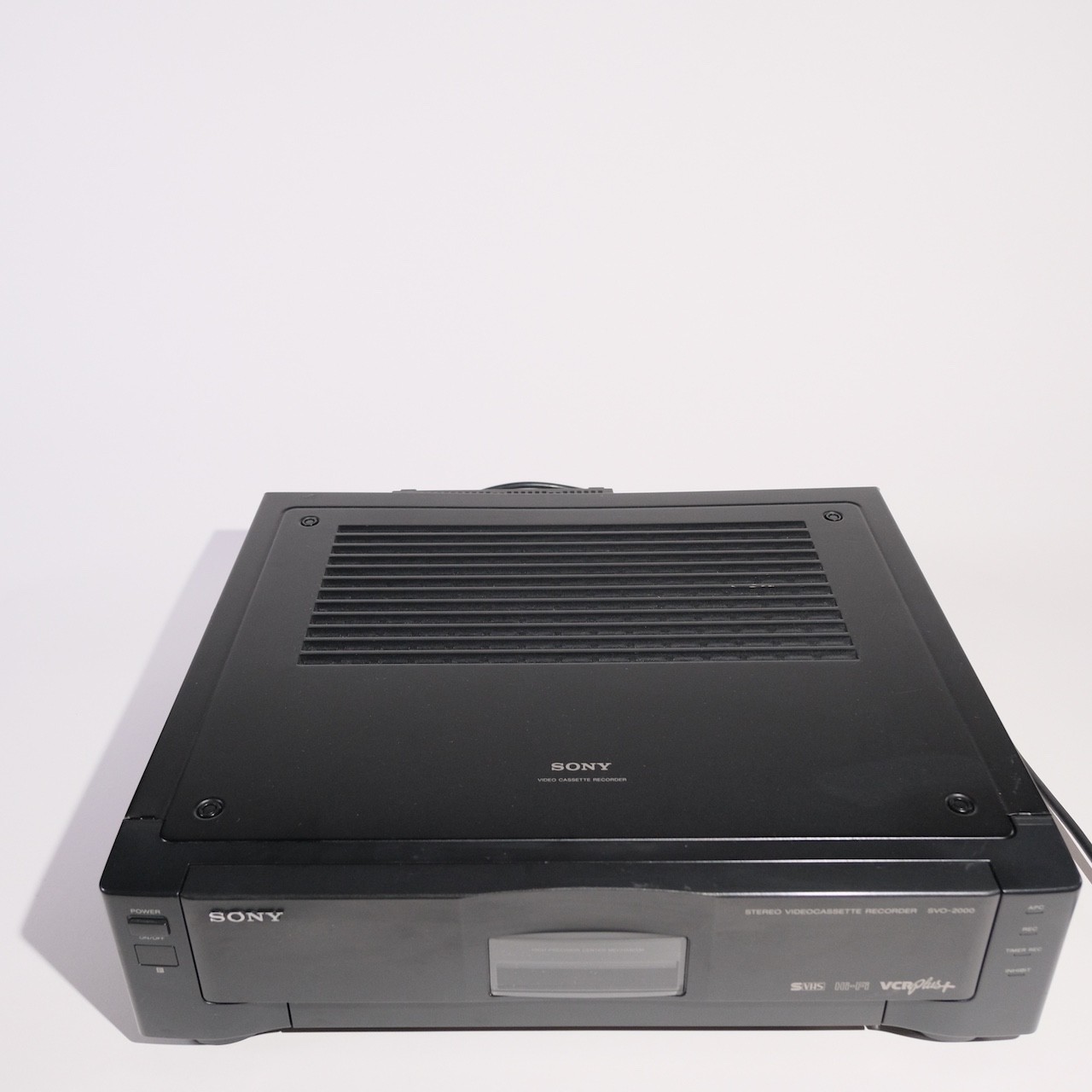 SONY SVO 2000 Professional VCR S-VHS Player recently serviced WORKING!