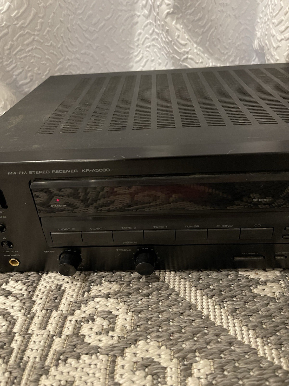 Vintage Kenwood KR-A5030 AM/FM Stereo Receiver Tested Working