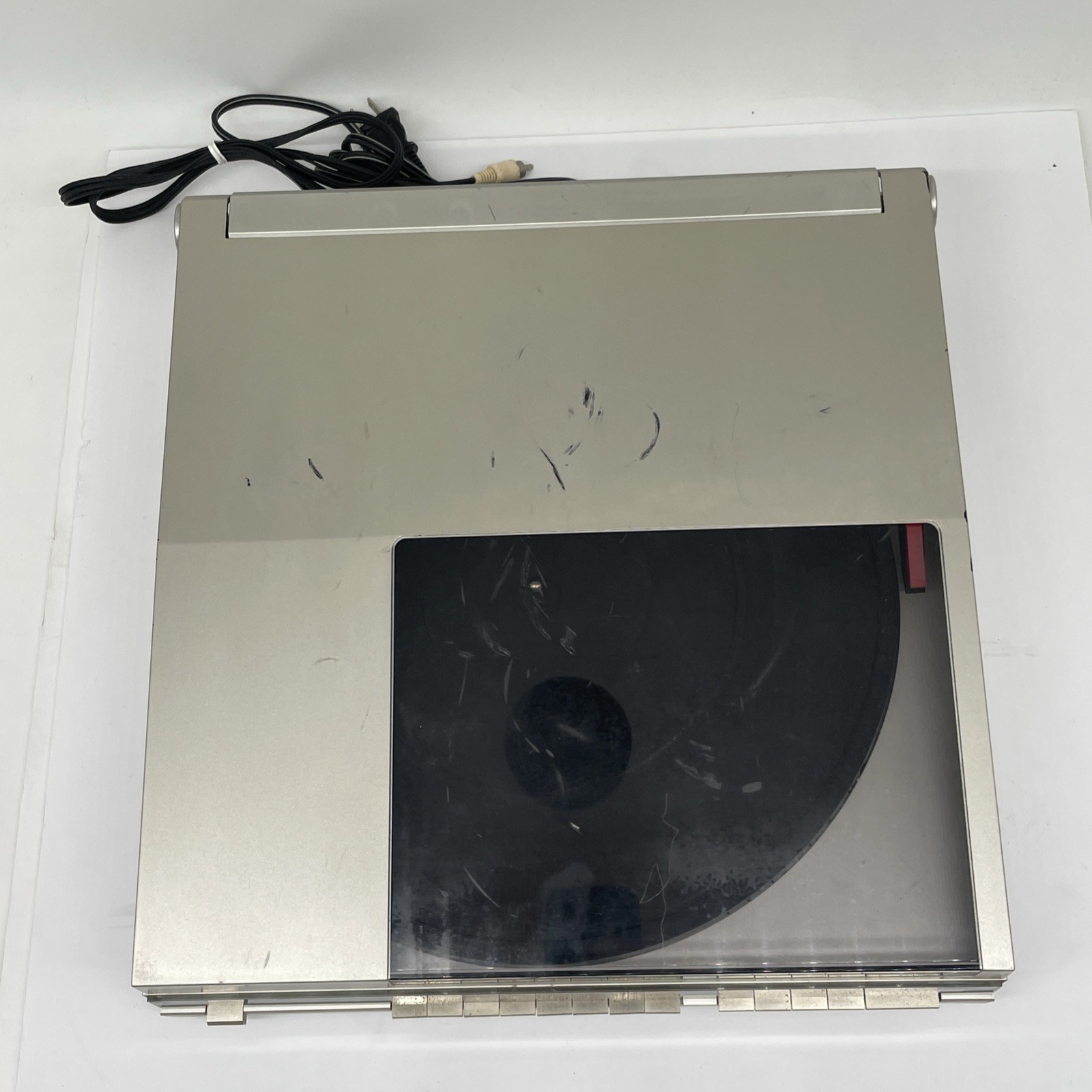 Vintage Sansui P-M7 Turntable Fully Automatic Quartz DD Linear Tracking *WORKING