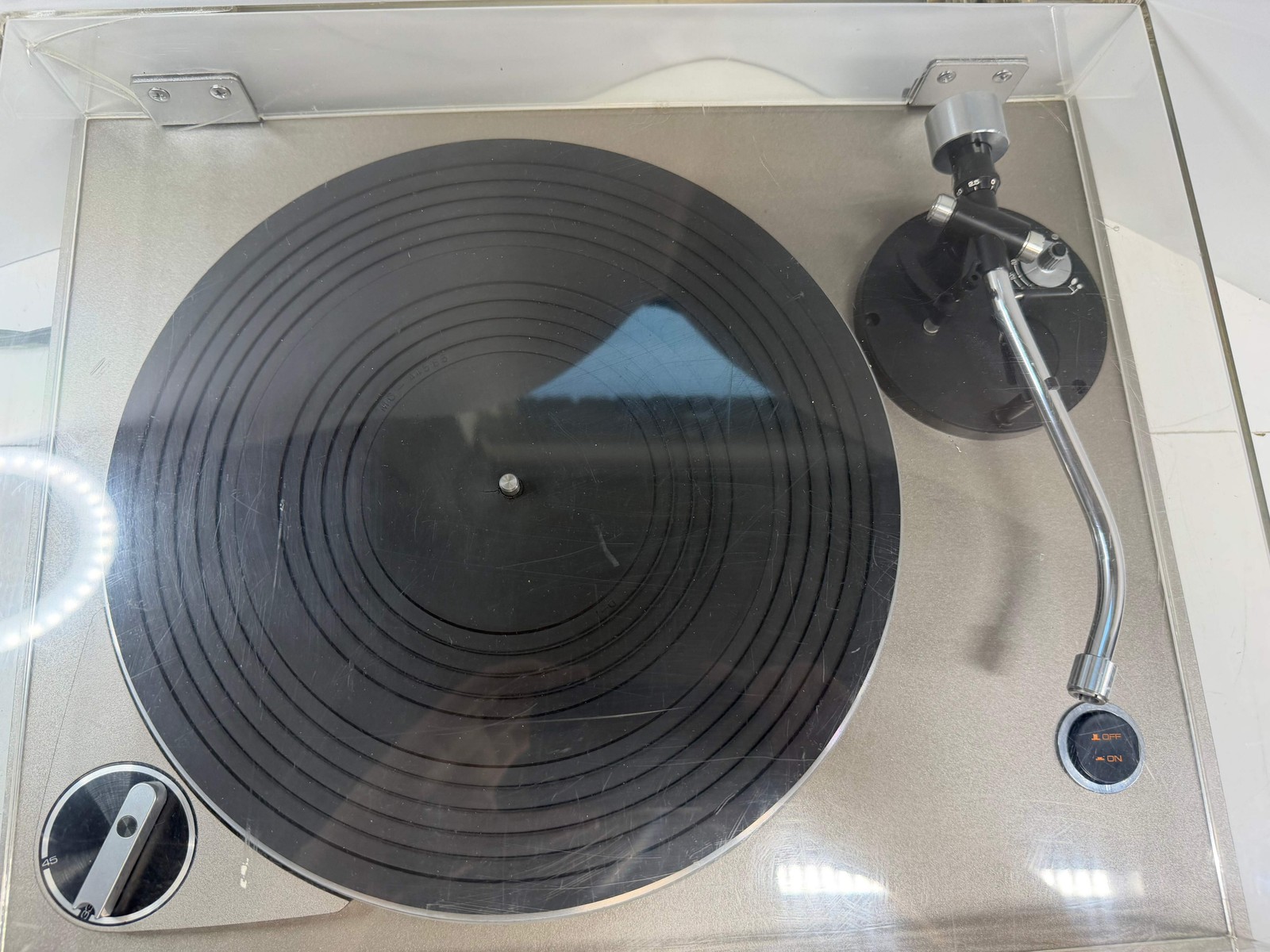 Micro Seiki MB-10 Belt Drive Turntable New Belt Tested Working Vintage