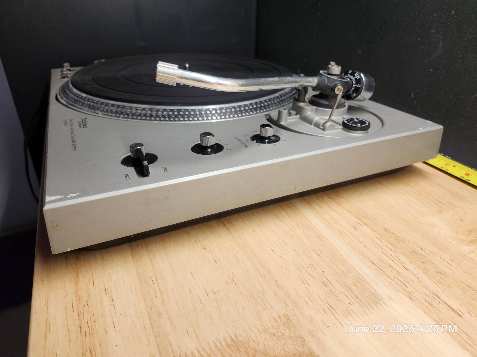 Technics SL-1600 DIRECT DRIVE AUTOMATIC PLAYER SYSTEM/AC100V, 50Hz/60Hz Vintage