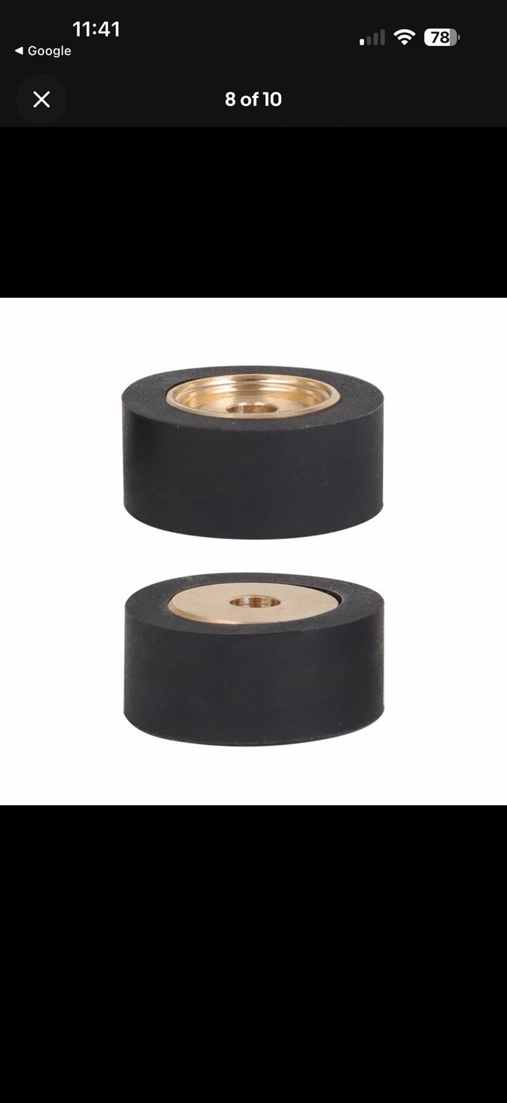 Pair of Pinch Rollers with Belt,Wrench For Pioneer RT-909/901 Reel to Reel Deck