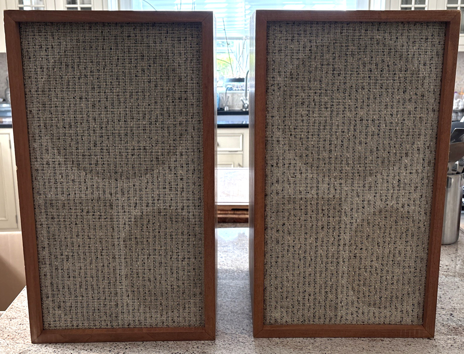 Acoustic Research AR2a Unfinished Pine Cabinets Perfect Working Condition