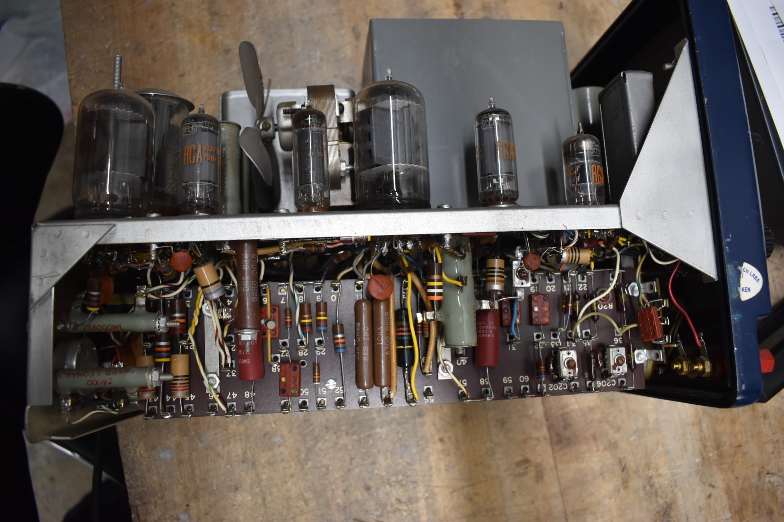 Krohn-Hite DCA-10 Vacuum Tube Amplifier 10 Watt