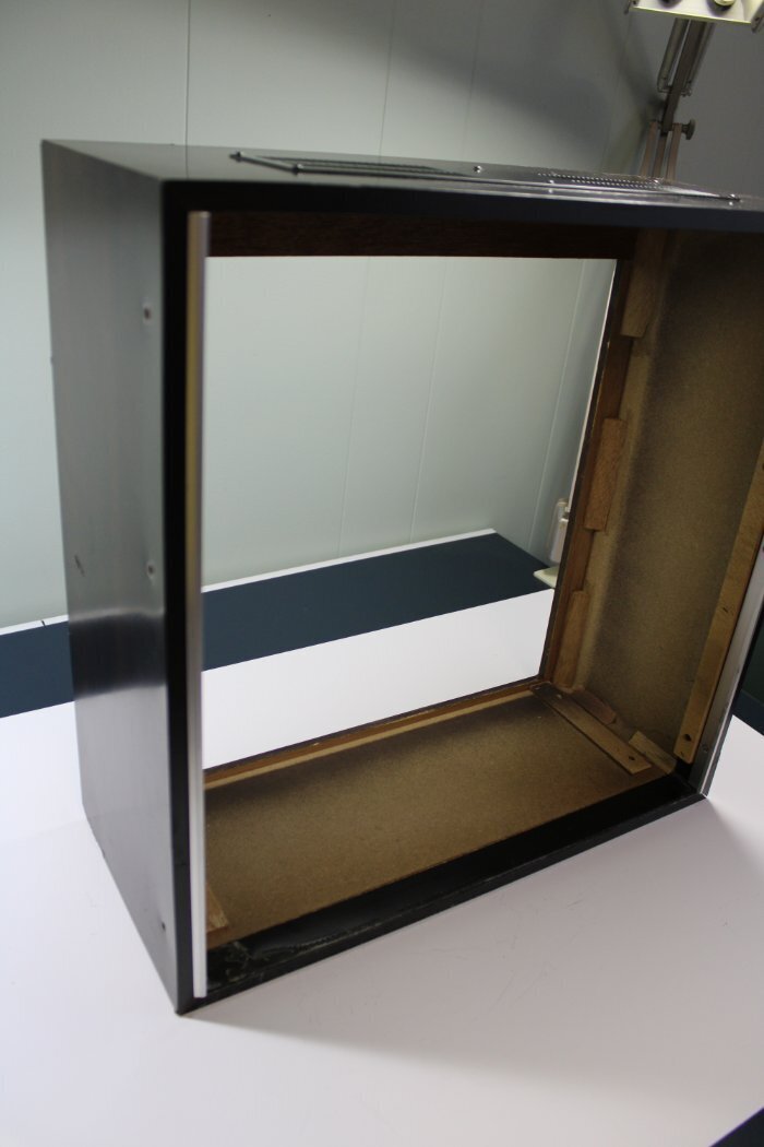 TEAC X-2000R REAR BACK WOOD WOODEN CASE COVER CASE CABINET READ