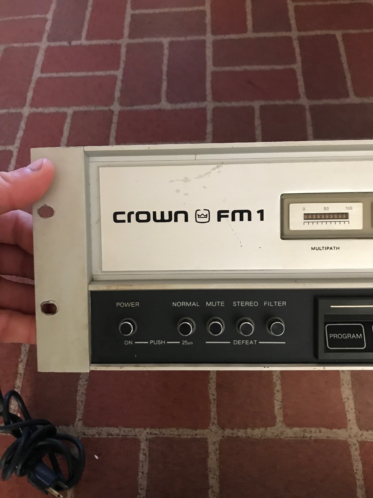 Crown FM-1 Audio FM Tuner Nice Used Working Condition!
