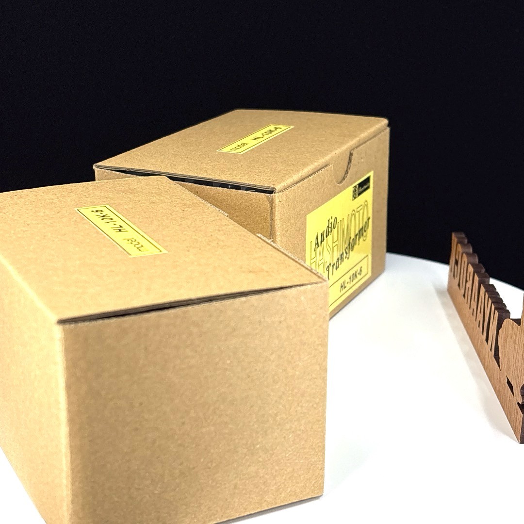 Hashimoto HL-10K-6 (Sansui) 2-pack Line Out Transformer 10Kohm:600/150ohms Japan