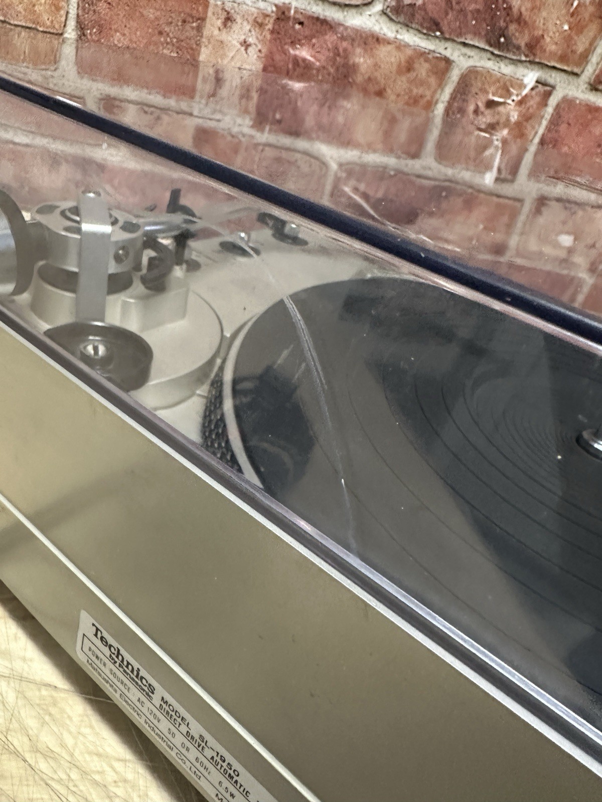 Technics SL-1950 Fully Automatic Direct Drive Turntable (Parts Or Repair)