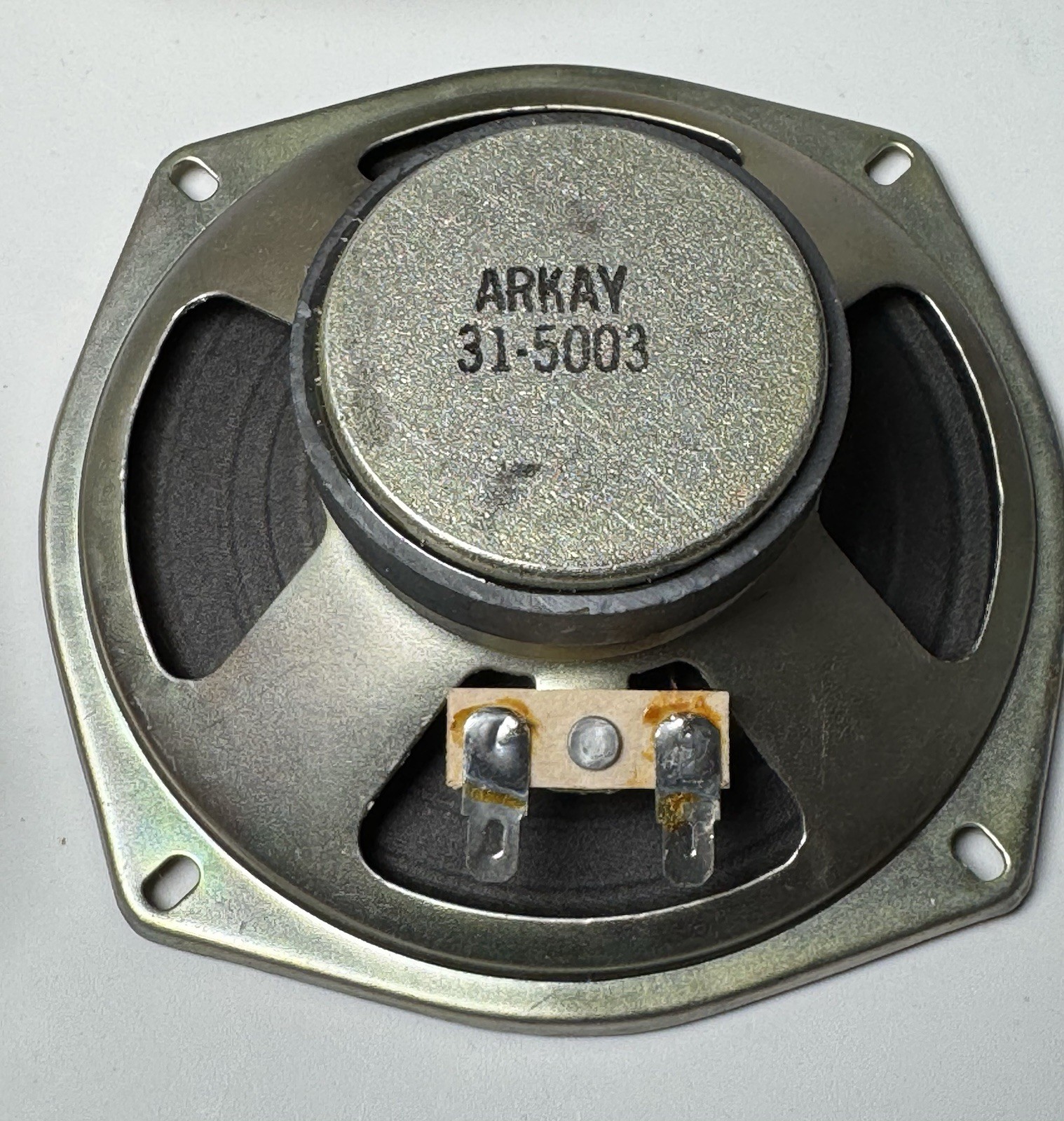 (6) Vintage Arkay 31-5003 Speakers Small 4.75” New Old Stock