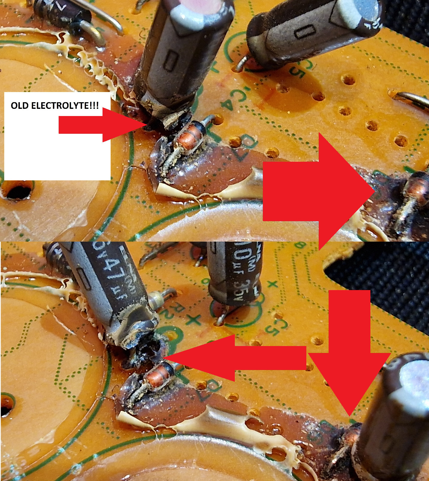 Stereo Preamplifier SONY TA-2000F Repair KIT – all capacitors