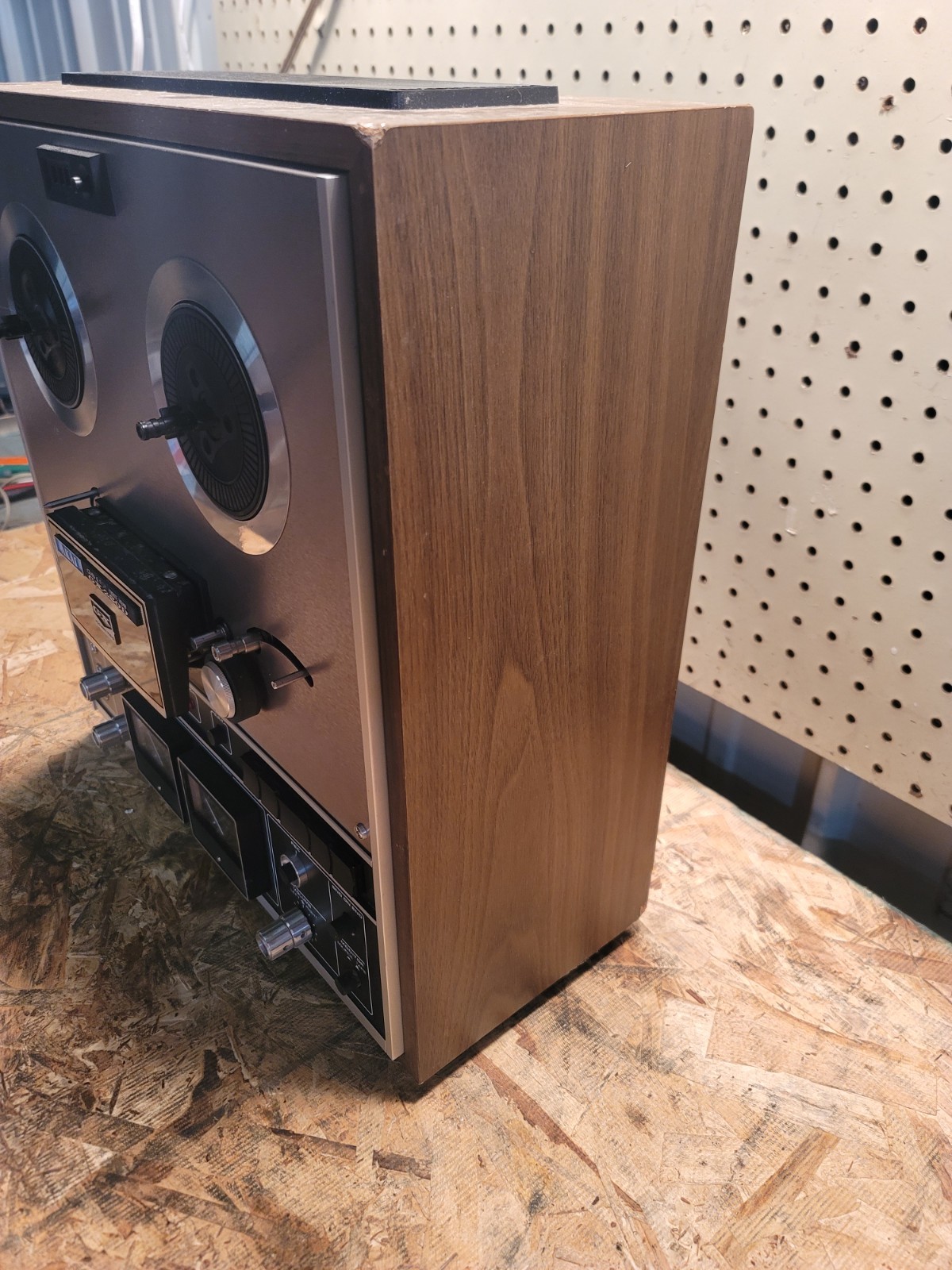Akai GX-280D Surround Sound Stereo 4-Track/Stereo Reel To Reel AS-IS Works