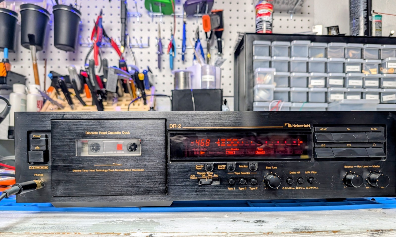 Nakamichi DR2 3Head Cassette Deck MINT Serviced G2U