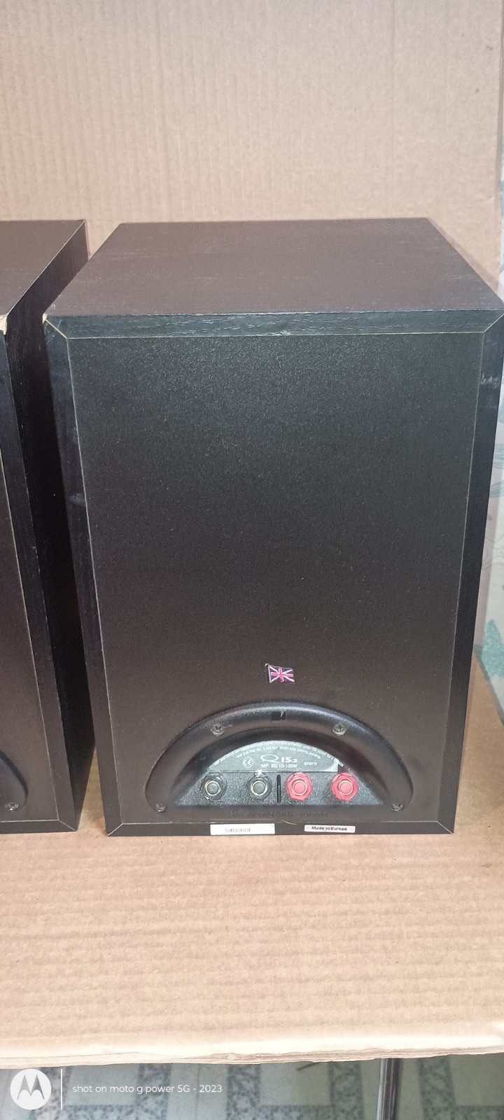 KEF Q15.2 Pair of Bookshelf Speakers 10-100W 8 Ohm Bi-Wired Black Ash