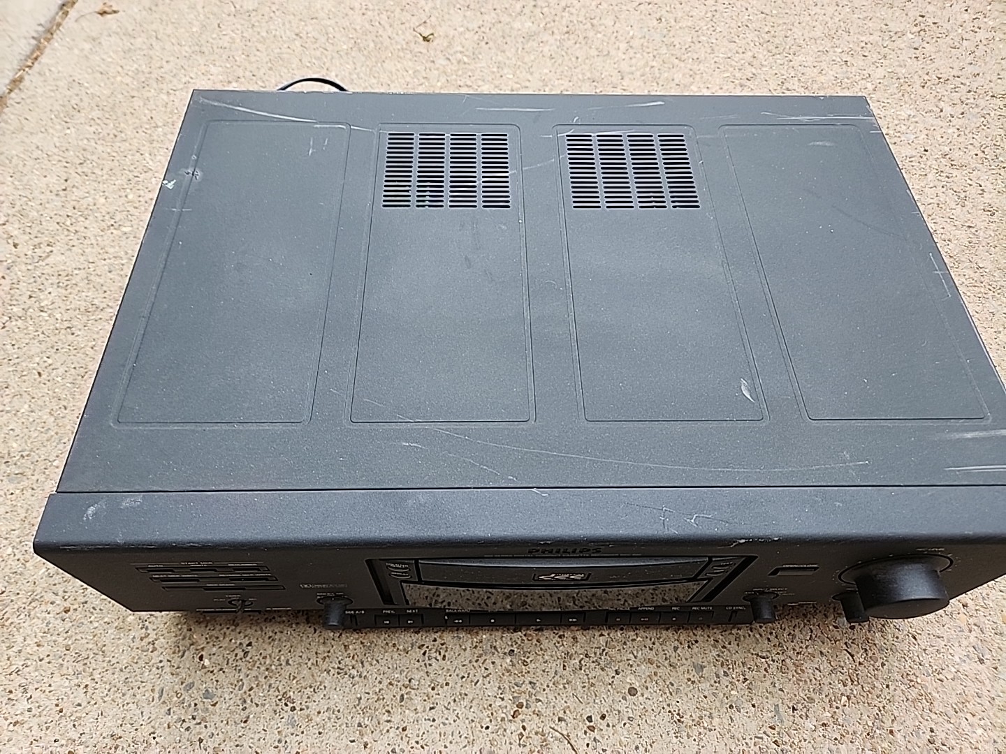 Philips DCC900 BK01 Digital Compact Cassette DCC Recorder No remote