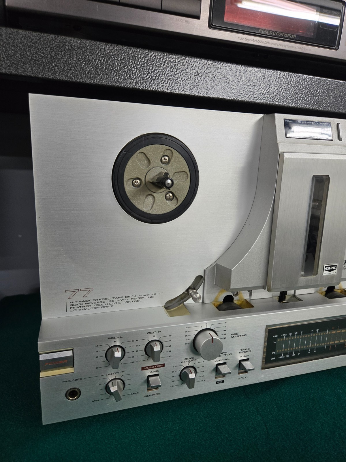 Akai GX-77 Stereo Reel to Reel Tape Recorder, will need repairs