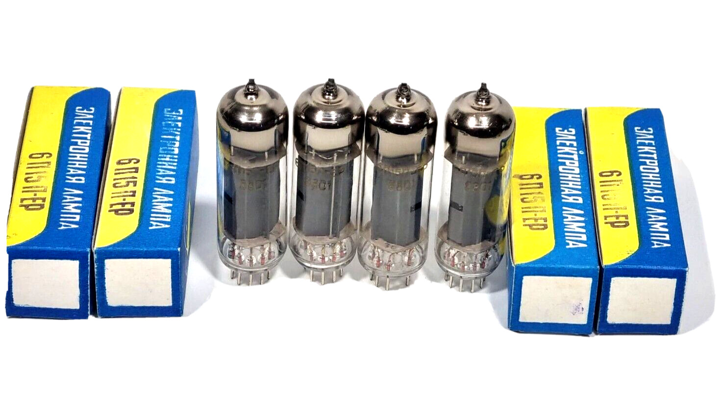 QUAD BY CURVES 6P15P-ER/EL83/ SV83/TUBES LONG LIVE/ GOLD GRID/ OTK/RHOMBUS/ NEW