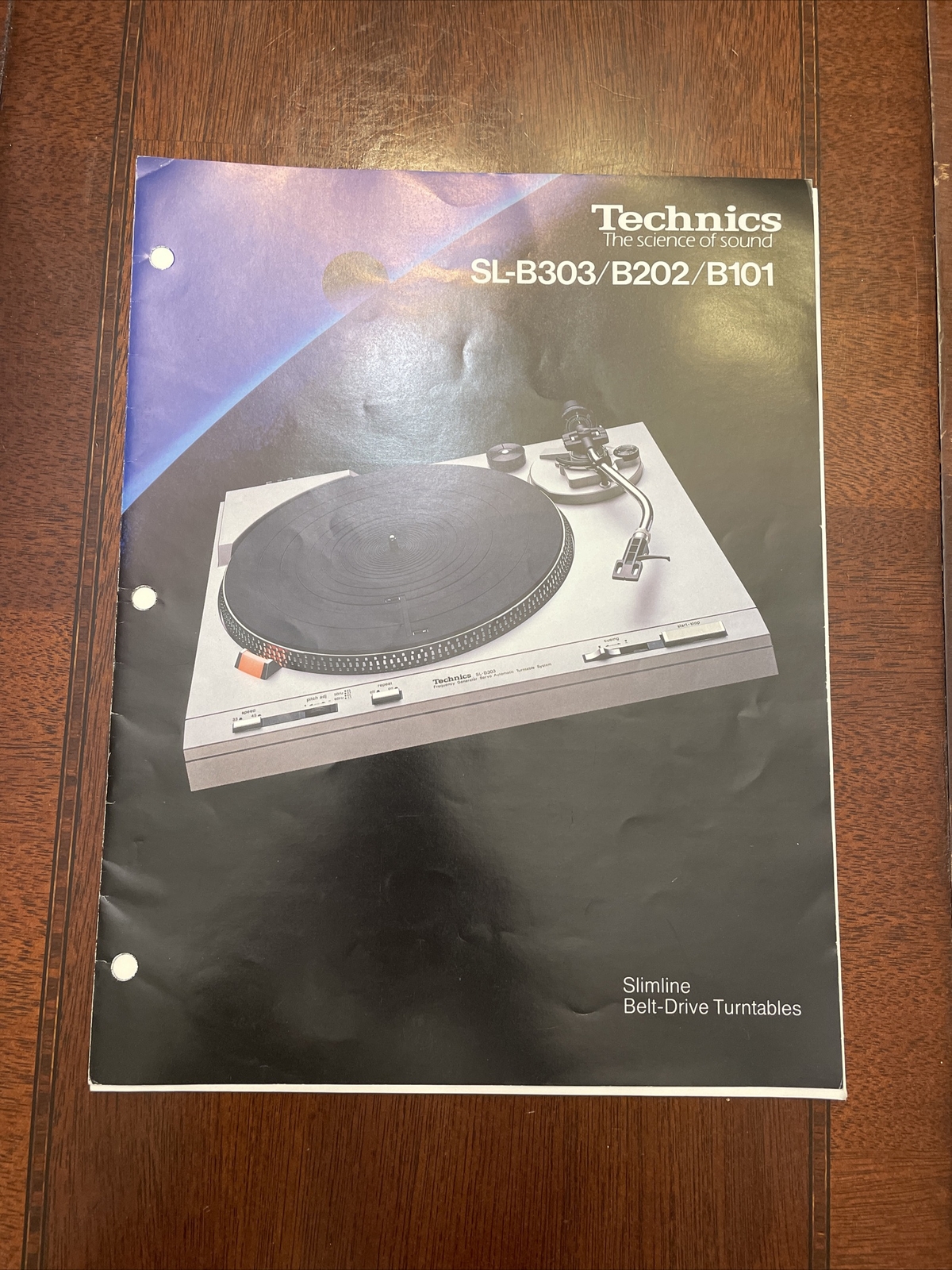 Technics SL-B303/B202/B101 Instruction Manual