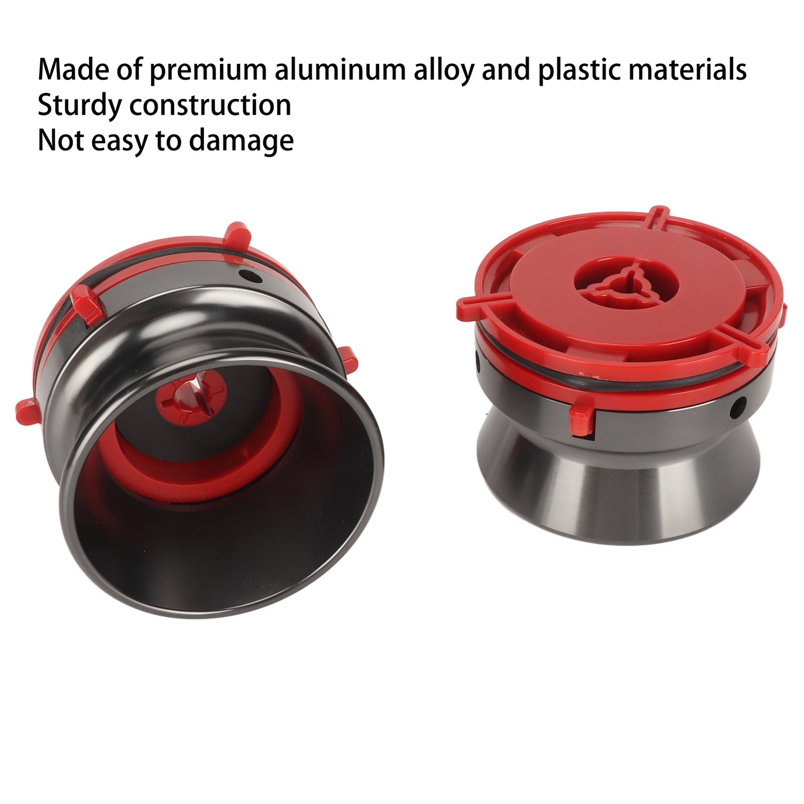 1 Pair NAB Hub Adapters Professional Polished Aluminum Reel To Reel Tape Opener
