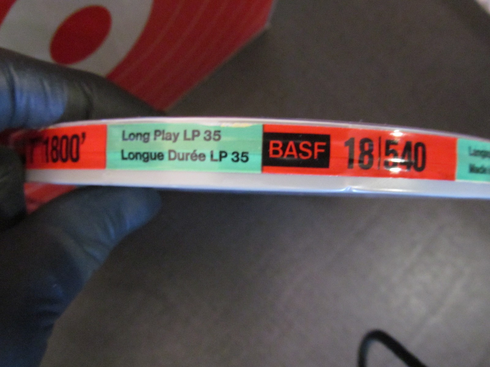 LOT (8) VINTAGE NEW BASF LP 35 LGS 35 18/540 Reel Tape 7″ 1800ft FACTORY SEALED