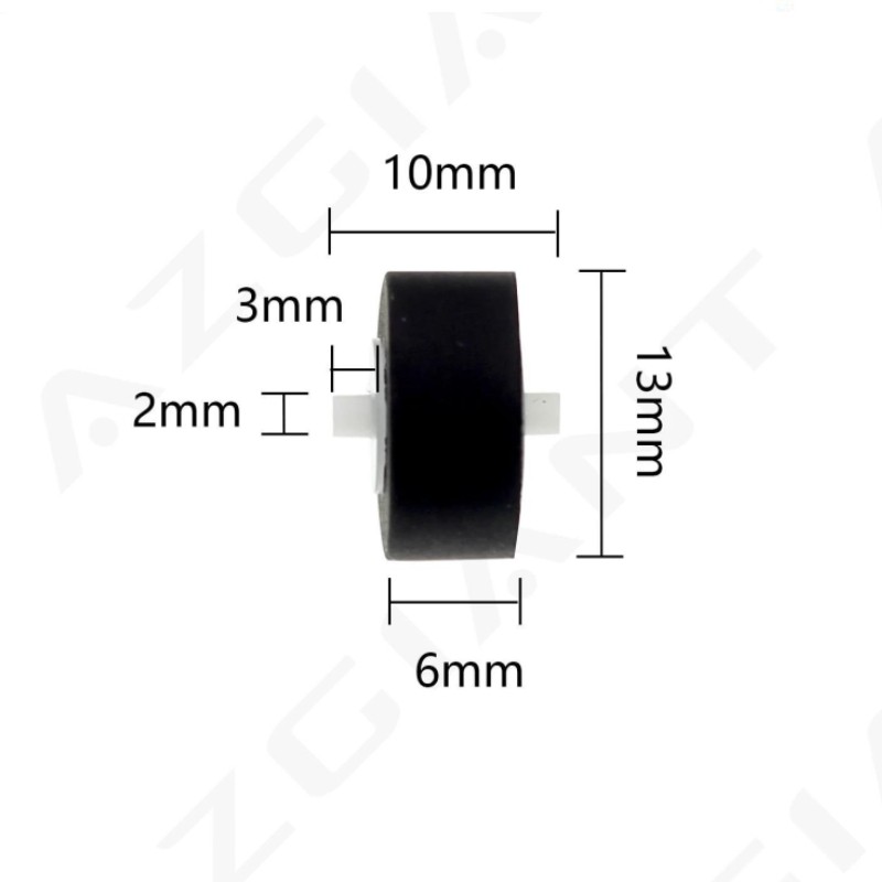 5PCS Various Sizes Deck Recorder Pinch Roller Tape Retractor Press Belt Pulley