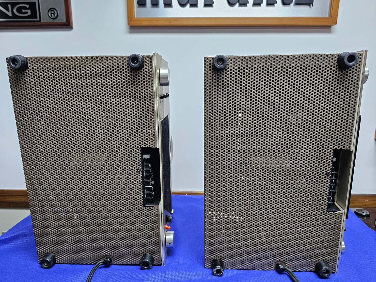 Marantz Model 9 Stereophonic Tube Power Amplifier Pair Untested