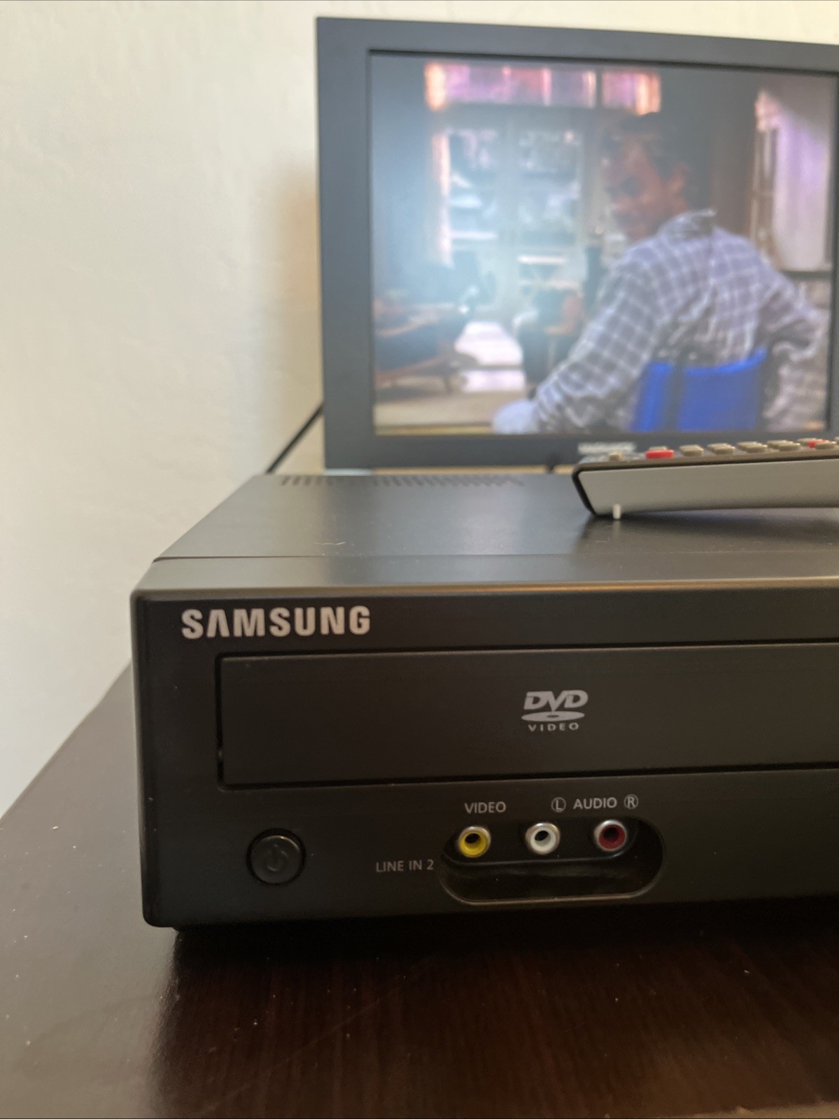 Samsung DVD-V9800 DVD VCR Combo Player VHS Tape Cassette recorder Remote