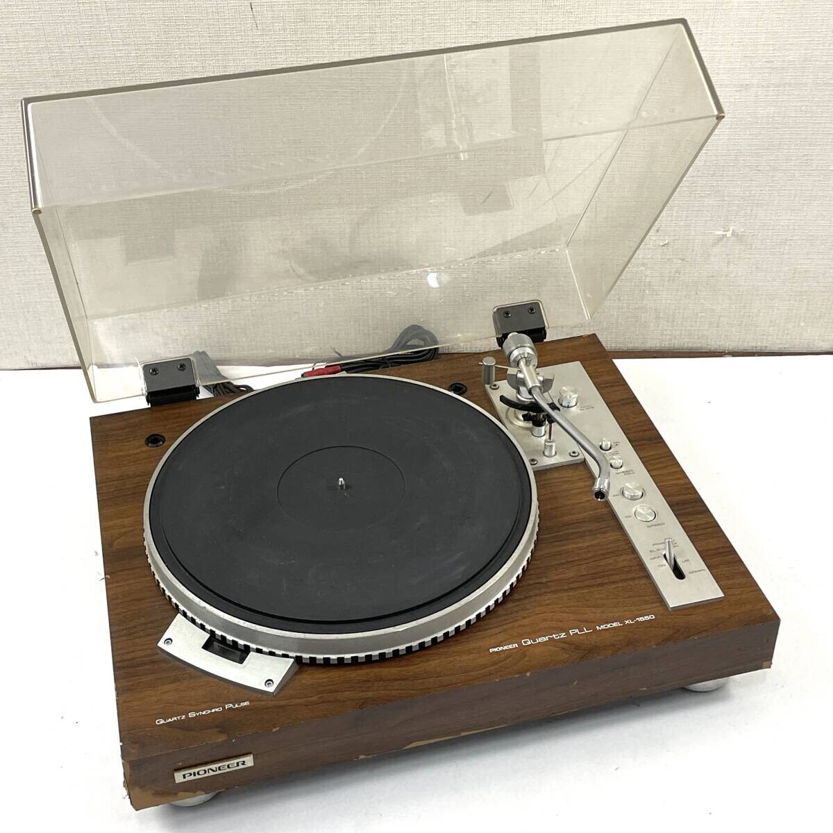 Pioneer XL-1550 Turntable Stereo Record Player Direct Drive