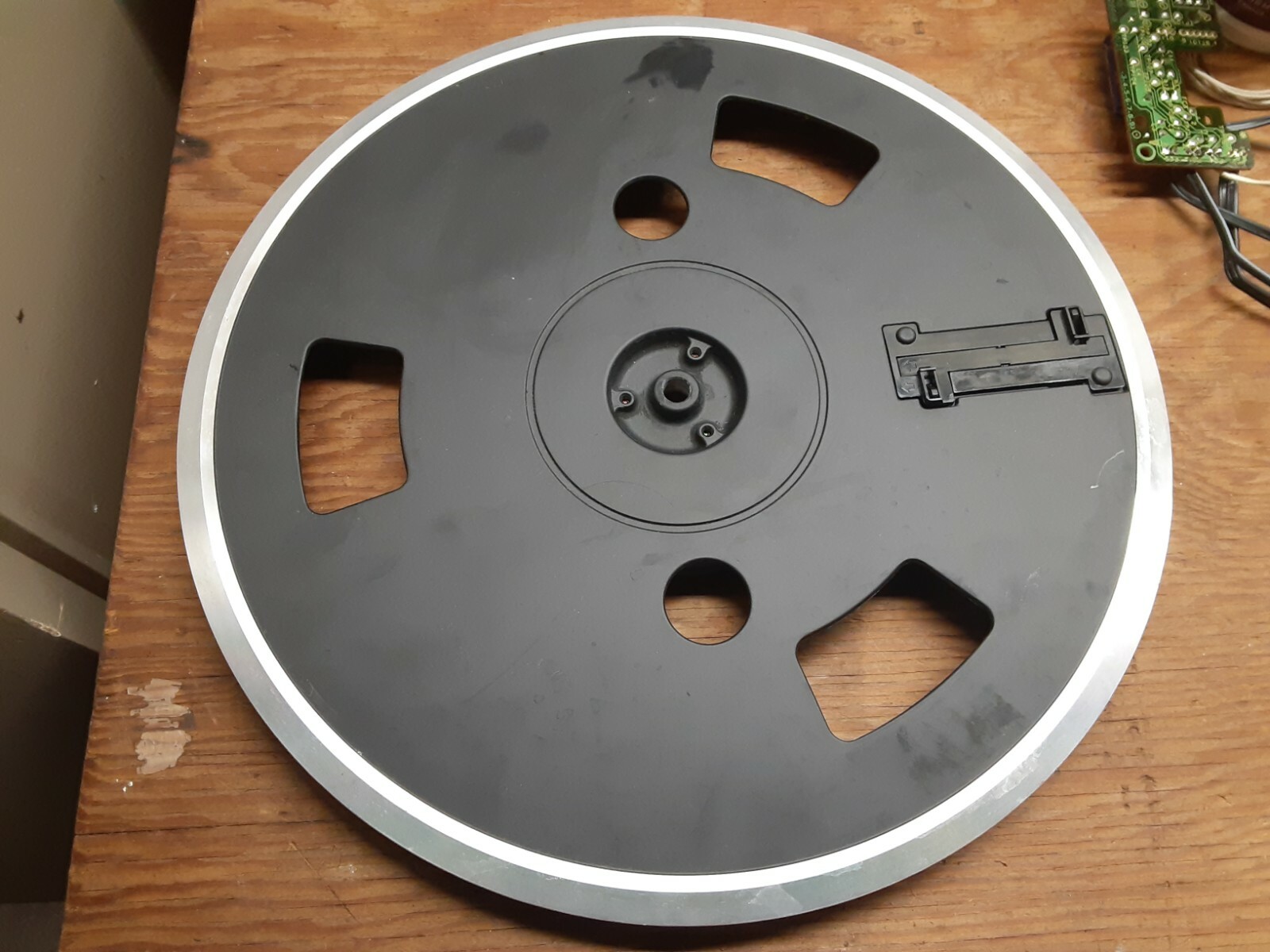 Technics SL-Q350 Turntable Part Direct Drive Platter LP sensor works OME magnet