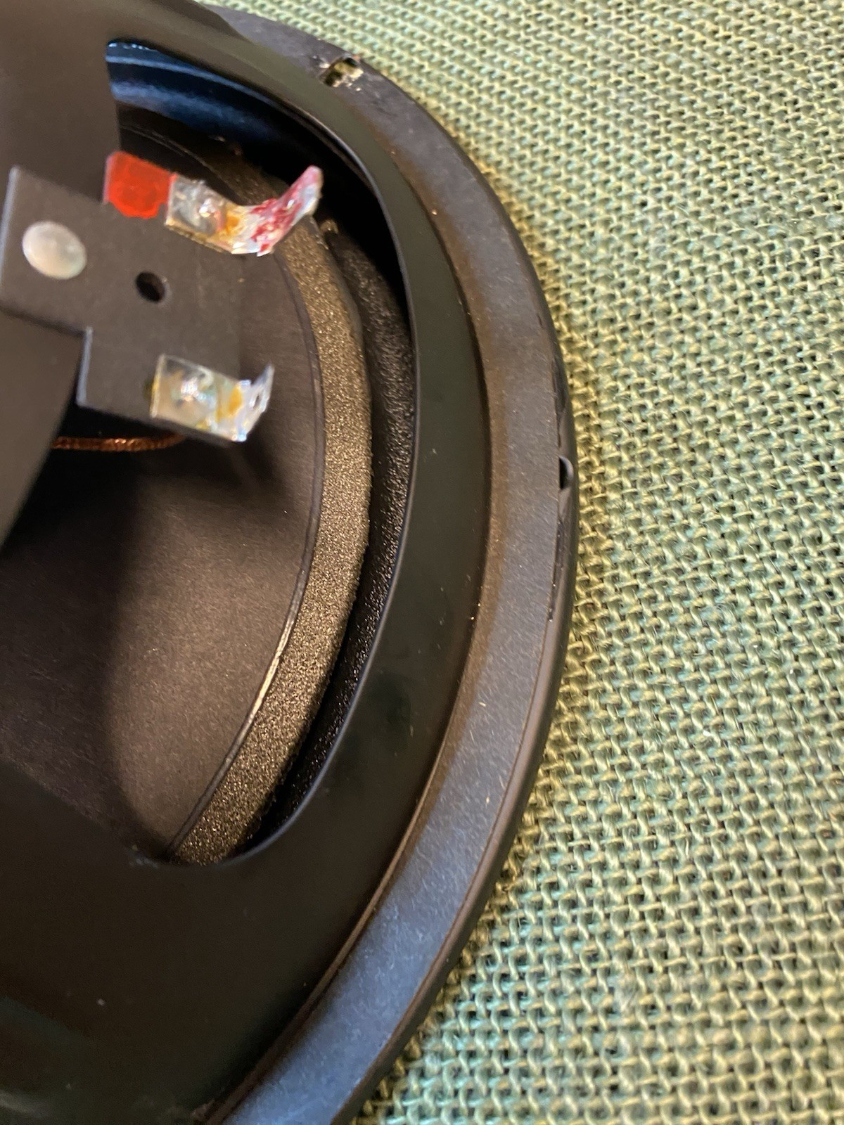 Infinity SM10-1 Woofer 71985 10″ Bass Driver 3.6 Ohm Refoamed Rubber Ring Mounts