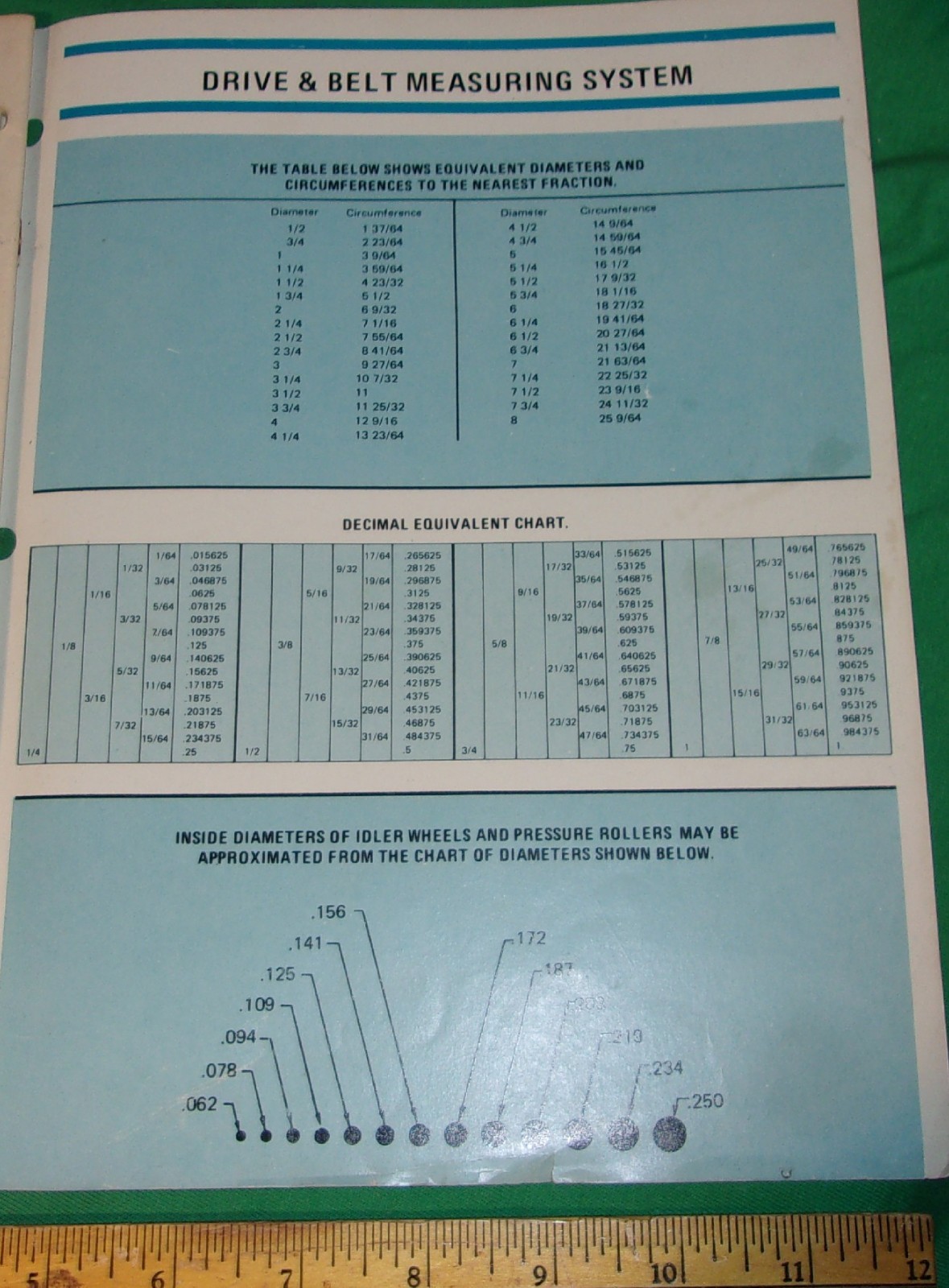 Vintage 1974 Walsco Tape Phono Audio Drive Belt Idlers Catalog GC Electronics