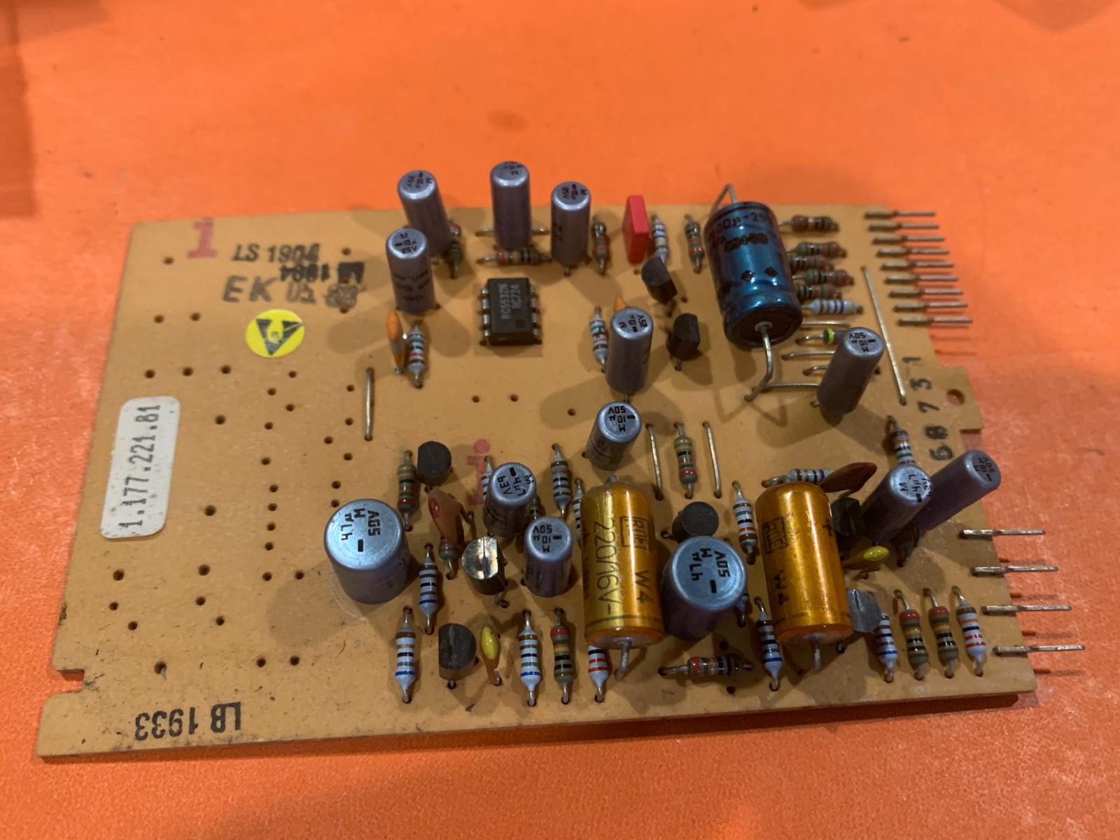 Revox B77 MK II Reel to Reel Player – Parting Out – Input Amplifier PCB