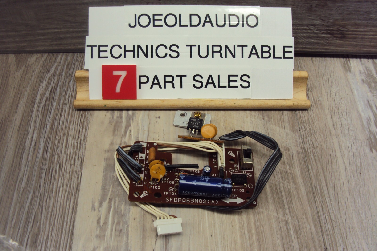 Technics SL-Q200 Turntable Speed Control Board Tested Parting Out Entire SL-Q200