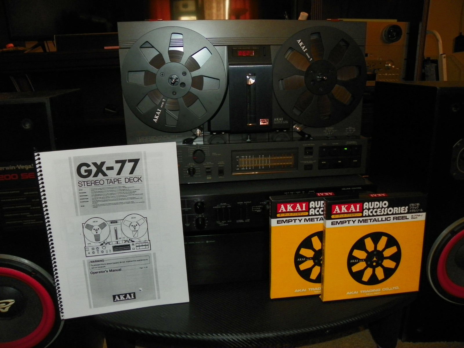Akai GX-77 Stereo Reel to Reel Tape Recorder