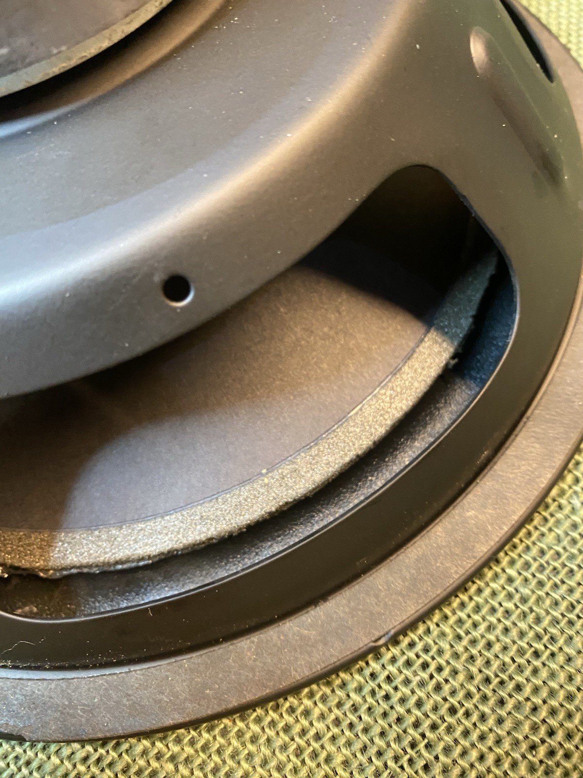 Infinity SM10-1 Woofer 71985 10″ Bass Driver 3.6 Ohm Refoamed Rubber Ring Mounts