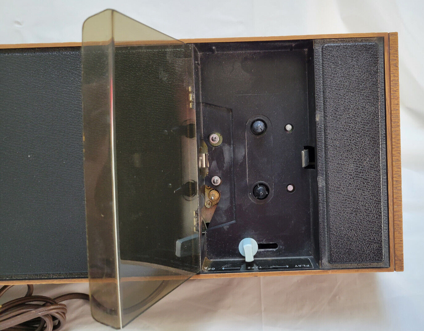 Vintage 1969 Sears AM/FM Solid State Radial Sound System W/Cassette Tape Player