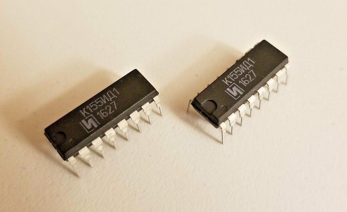 New K155ID1 (SN 74141) К155ИД1 Nixie Tube Driver, USA seller