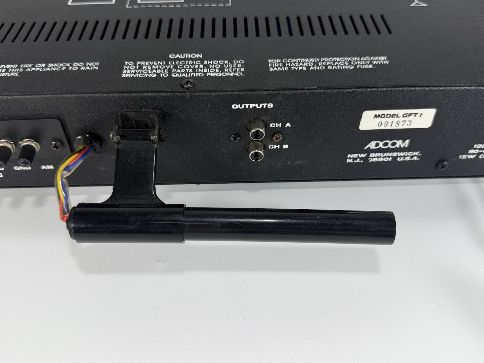 Adcom GFT-1 Quartz Referenced Digital AM/FM Stereo Tuner – WORKING