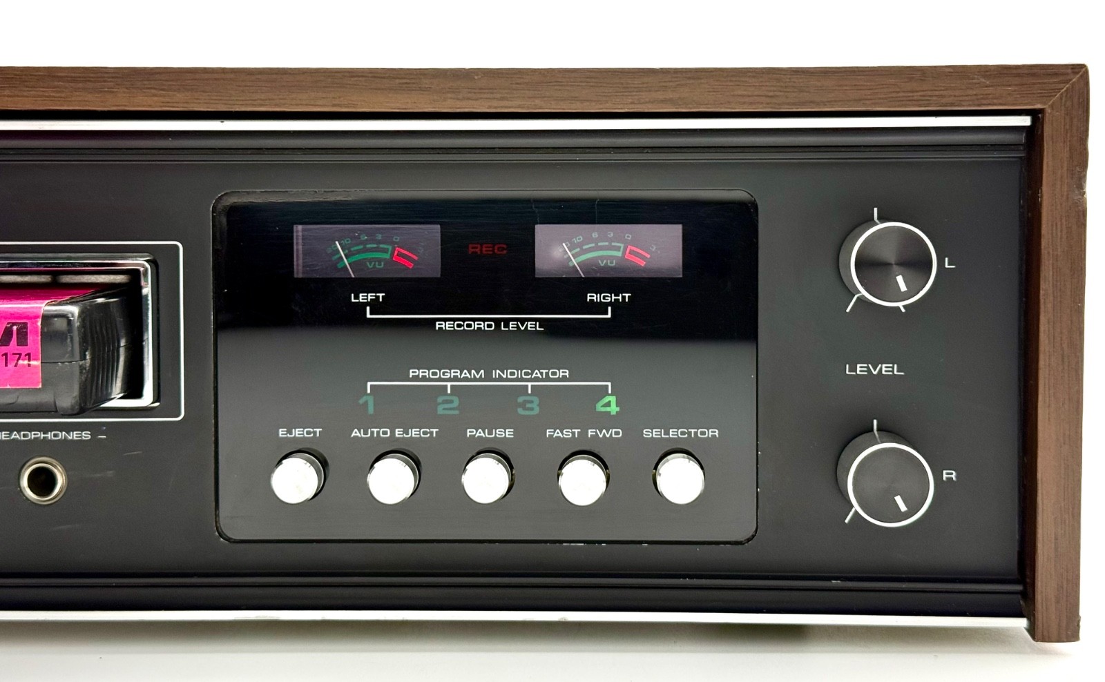 Sharp RT-811C Solid State 8-Track Player/Recorder (New Belt) – Tested
