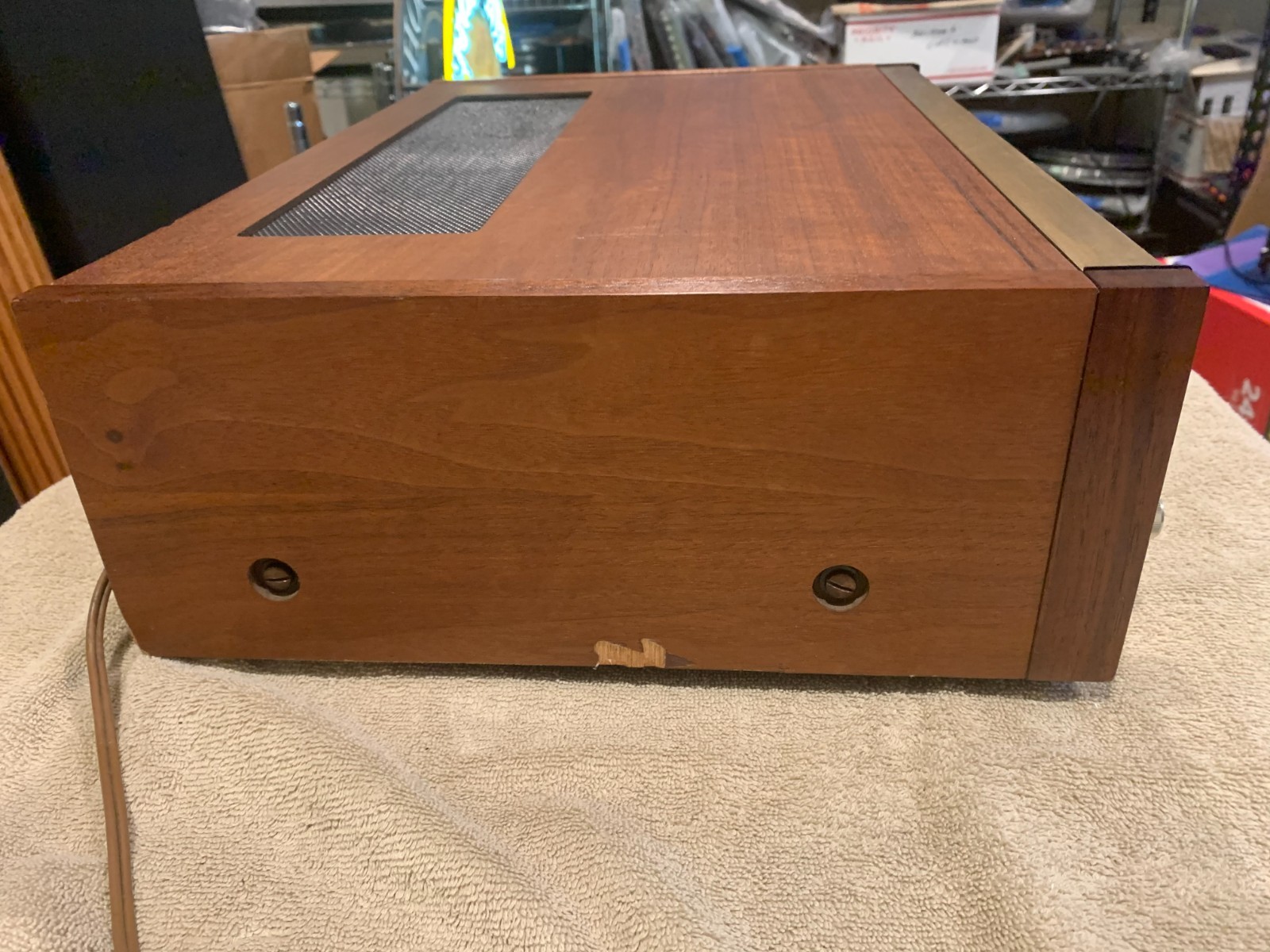Gorgeous Very Rare Champagne Face Pioneer SX-727 Stereo Receiver 100% Working