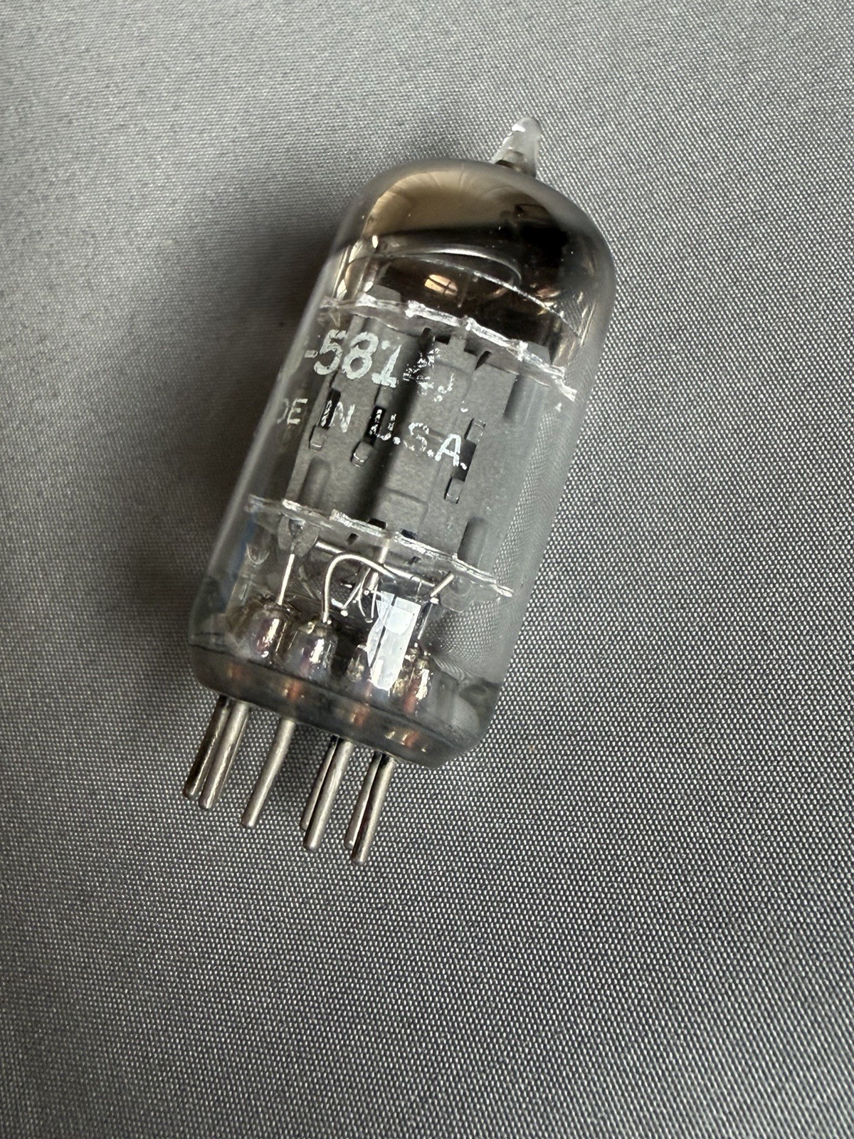 GE JG-5814A triple mica tube aka 5814A, an industrial 12AU7A tests strong