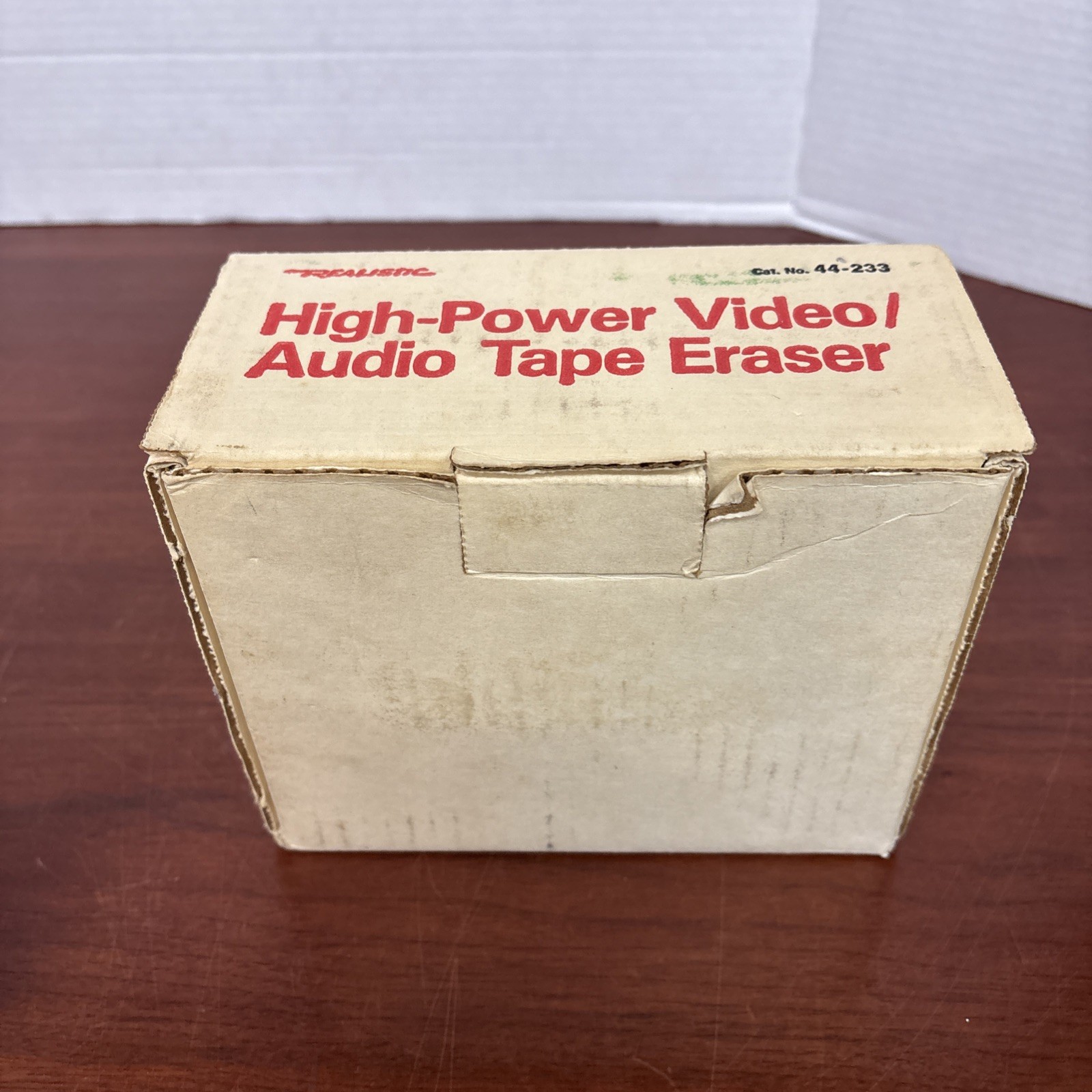 Realistic Radio Shack 44-233 High-Power Video Audio Tape Easer