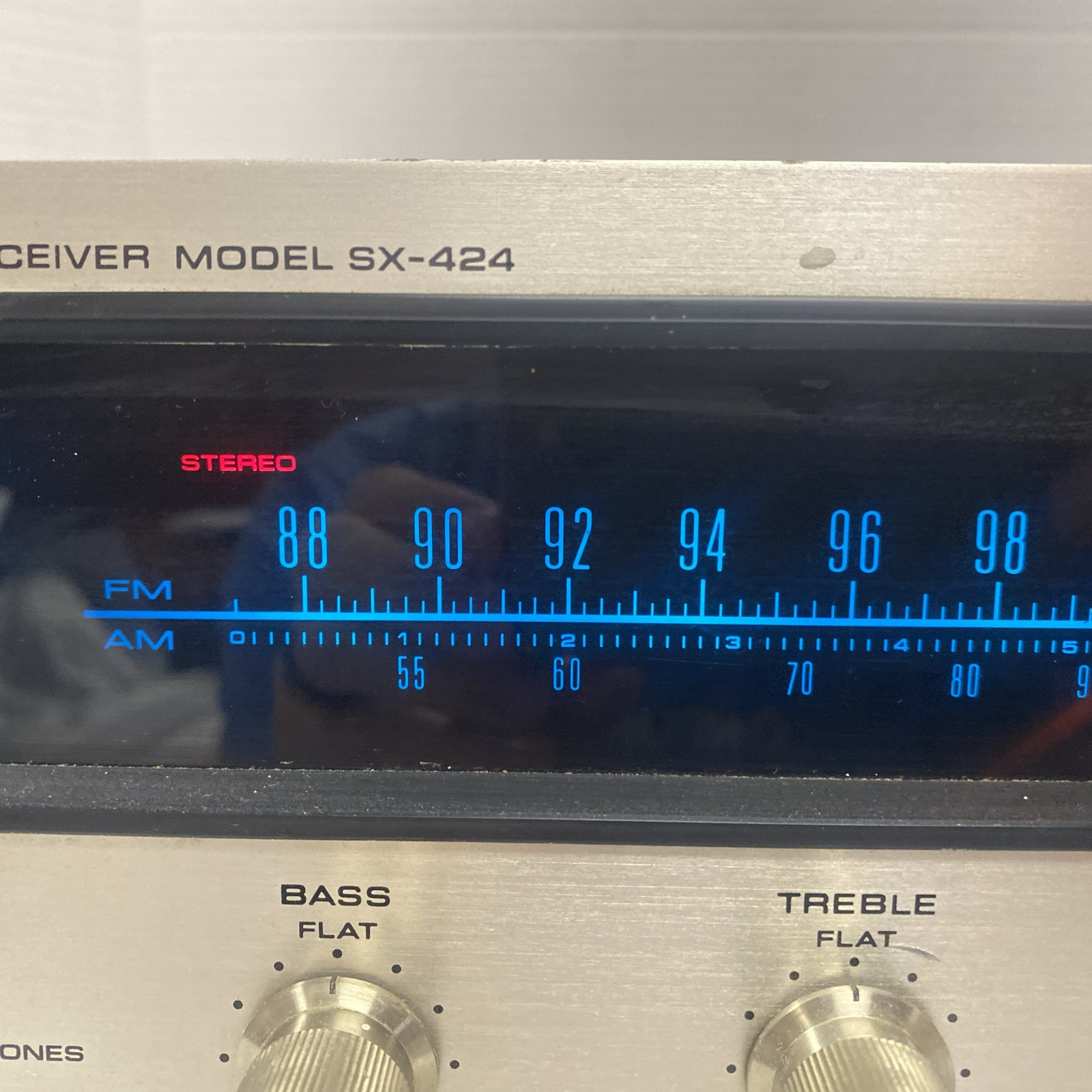 Pioneer SX-424 AM/FM Stereo Vintage Receiver 1972 Working All Original