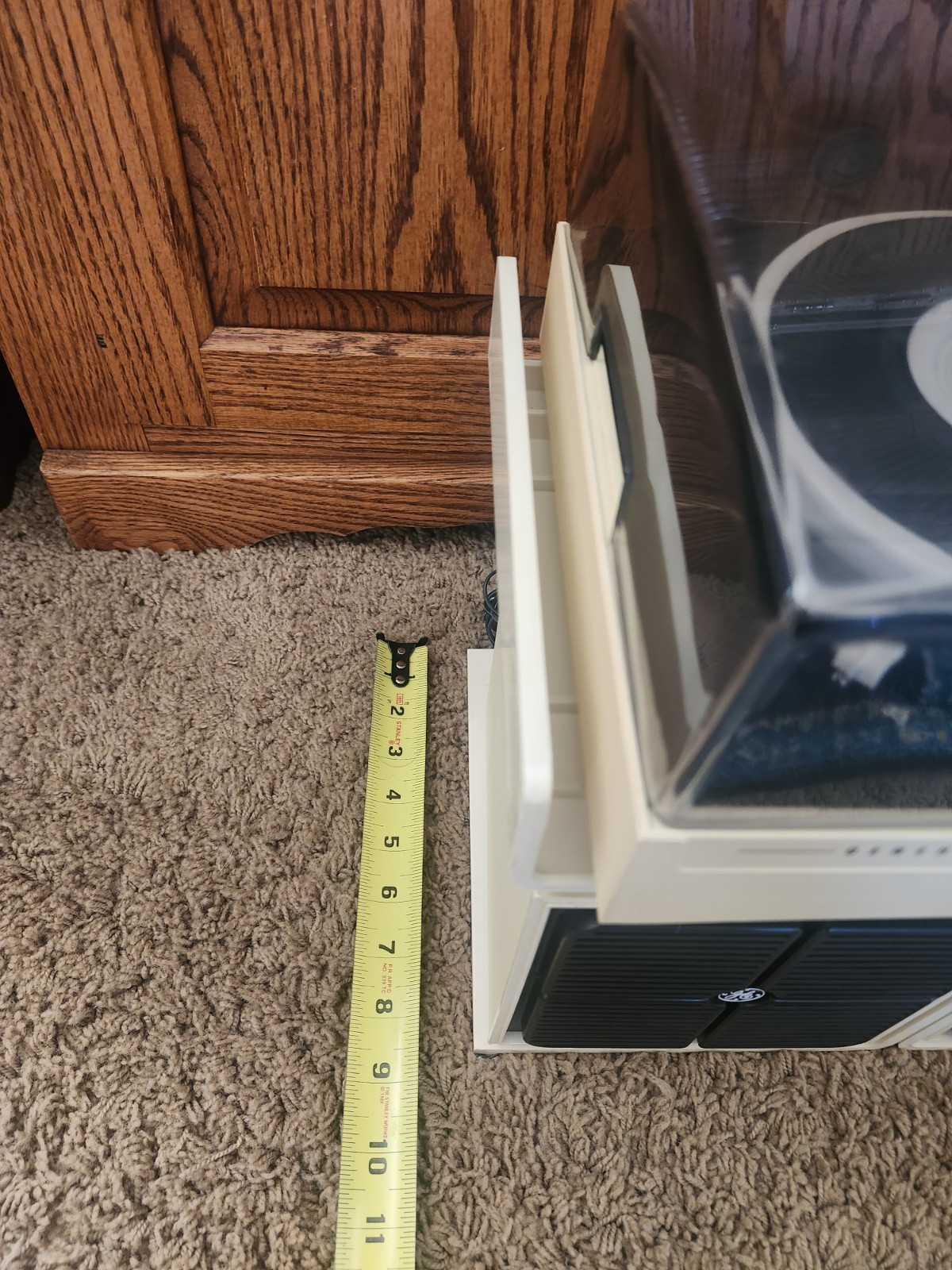 Vintage RARE GE General Electric Concert Hall Stereo Record Player P332C TESTED