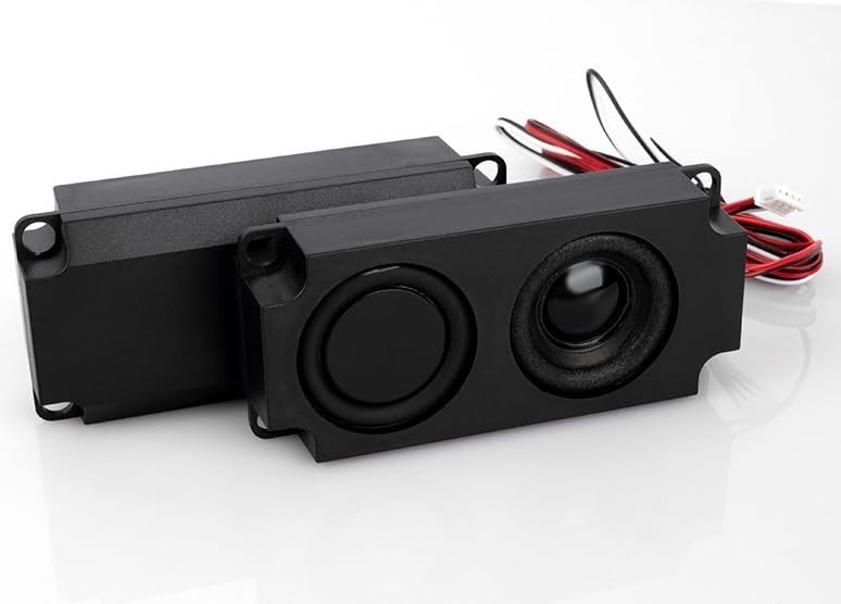 6 PCS Mini Full-Range Speakers 5W 8 Ohm Double Cavity for Advertising Machine 3.