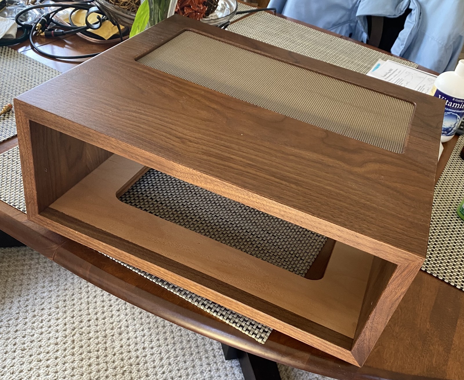 McIntosh MAC 1700 Stereo Receiver – Recapped, Serviced, w/Solid Walnut Cabinet