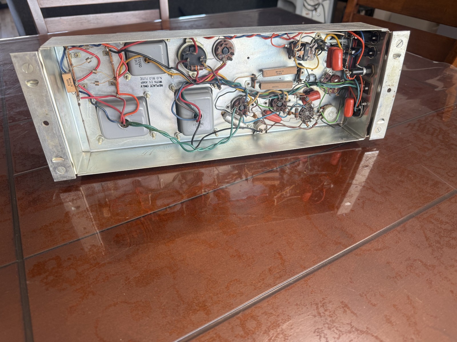 Vintage LESLIE 147 HAMMOND ORGAN Tube Power Amplifier SOUND FABULOUS 6550