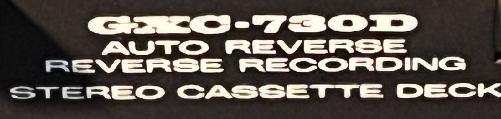 AKAI GXC-730D Auto Reverse Stereo Cassette Deck Glass Ferrite Head – See Video