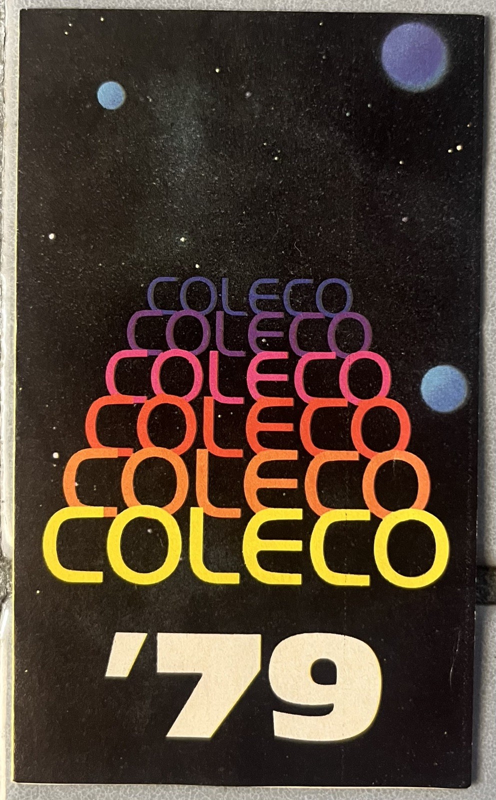 Vintage 1979 Coleco Electronics Video Game Catalog Head To Head Quiz Wiz Zodiac