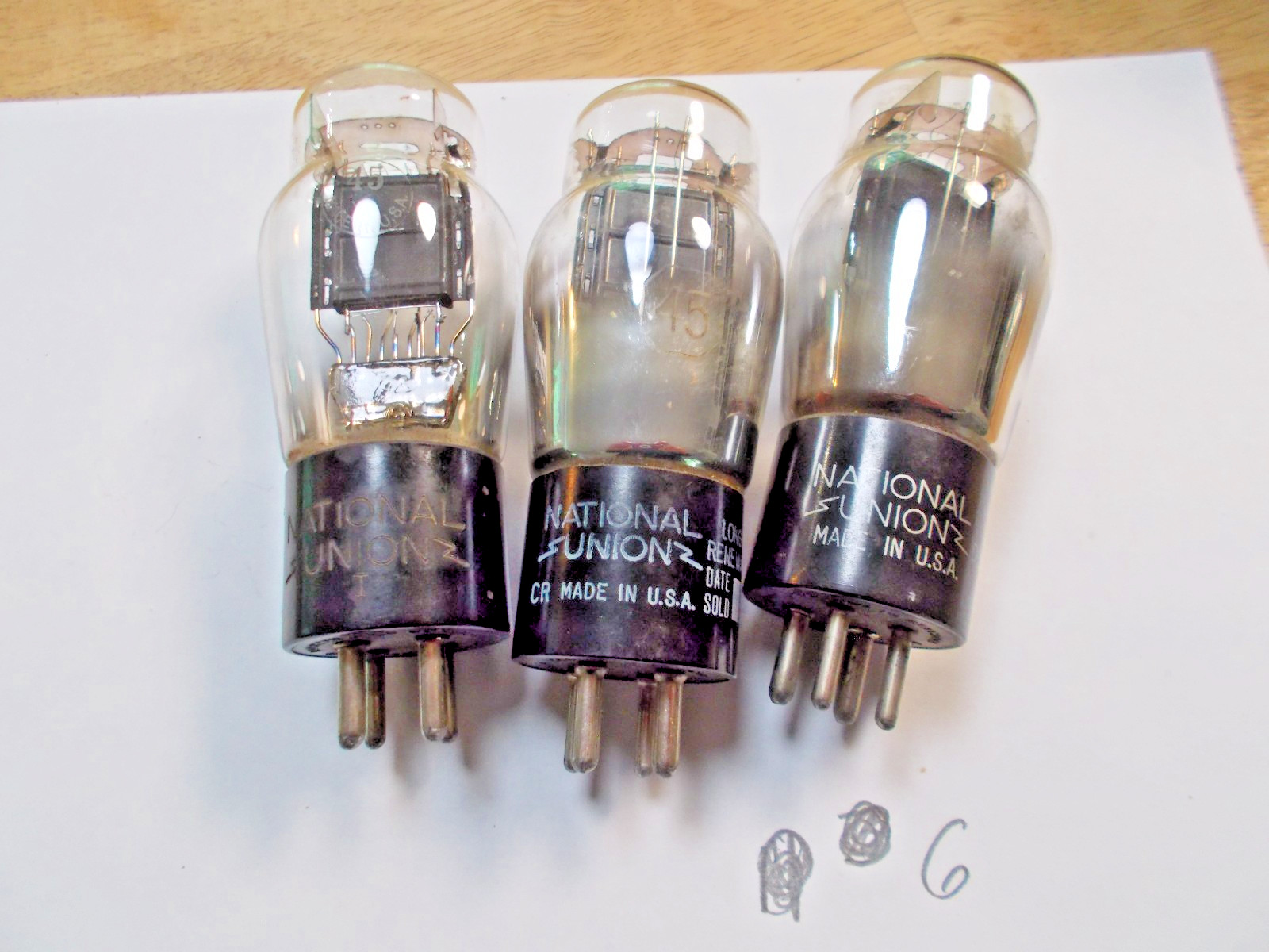 National Union 45 Tubes Three Bag 6
