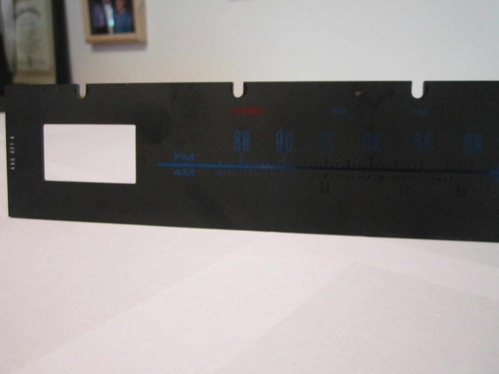 Pioneer SX-525 Front Panel Dial Scale AAG-027